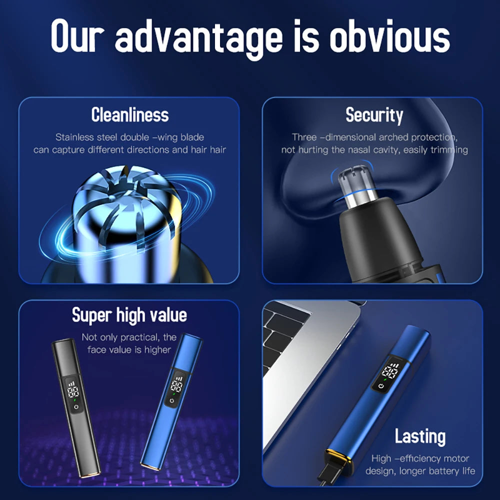 AquaTrim™ - Waterproof Nose Shaver